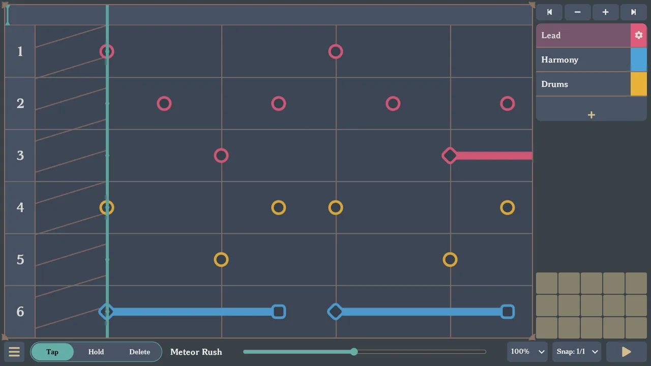 The VSRG composer